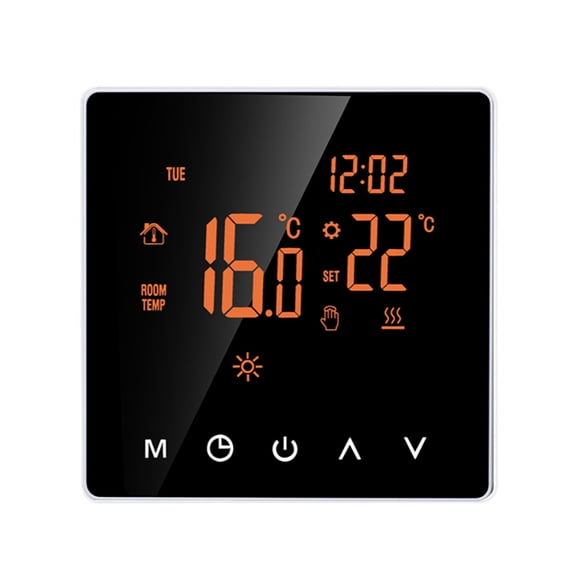 facefd Smart Thermostat WiFi LCD Display Temperature Controller Wireless Remote Control Thermostat, 16A, WiFi 16A Wifi
