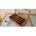 thumbnail image 2 of Modern Home Bamboo Nespresso 24 Capsule Organizer/Display Box with Accessory Section, 2 of 2
