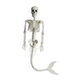 thumbnail image 1 of Aihimol Halloween Mermaid Skeleton 38.6" Simulation Skeleton Decoration Haunted House Holiday Scene Props, 1 of 7