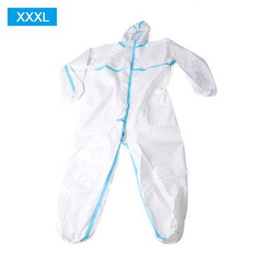MAYUJIAA Disposable Protection Suit Hooded Coverall Full Body Safety Clothing Men Women Unisex3XL AF323-5941