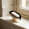 thumbnail image 2 of MTBLYS Soap Drain Rack Wall Mounted Soap Holder Plastic Bathroom Shower Kitchen Automatic Drainage 5.31X3.94X3.54 Inch, 2 of 7