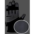 thumbnail image 4 of jinwen Full Gloves for Men Motorcycle Riding Winter Waterproof Warm Touchscreen - Black Black M, 4 of 7