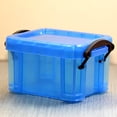 thumbnail image 4 of Yhmxh Closet Organizers and Storage Candy Color Mini Storage Box Transparent Storage Box 0.14 Liters Small Glove Box Cute Lock Jewelry Box Mini Storage, 4 of 7