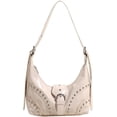 thumbnail image 1 of Y2k Studded Purse Small Shoulder Bag Leather Hobo Bag Punk Crossbody Handbag Purse, 1 of 24