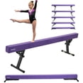 thumbnail image 1 of VEVOR Poutre de Balancement Réglable pour Enfants, Poutre de Gymnastique de 8 Pi, Poutres de Sol Hautes et Basses de 5 Hauteurs Réglables, 1 of 9