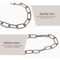 thumbnail image 3 of Shisuyan Lighting Fixture Hanging Chain Red Bronze 1Pc 39.4X0.8X0.02In Indoor Lighting, 3 of 9