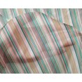 thumbnail image 3 of oneOone Soie Tissu Tabby Multicolore Rayures Décor Tissu Imprimé BTY 42 Pouces de Large, 3 of 3