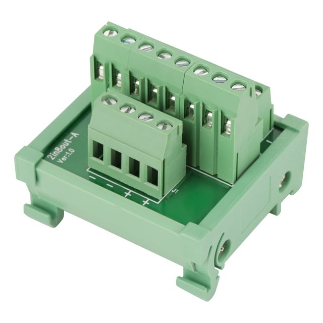 Fr-4 Fibre Pcb 1A 5mm 2 en 8 Pcb Support Planche de Cassure, pour Largeur 35mm Rails