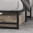 thumbnail image 4 of Amolife Full Size Metal Platform Bed Frame with 14" Under Bed Storage, 4 of 10