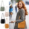thumbnail image 1 of Vaidha Canvas Shoulder Bag Crossbody Small Cloth Bag Multiple Backpack Styles, 1 of 2