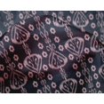 thumbnail image 4 of oneOone Silk Tabby Fabric Stripe & Swirl Ikat Printed Craft Fabric BTY 42 Inch Wide, 4 of 4