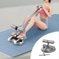 thumbnail image 4 of Stainless Steel Sit Up Assist Abdominal Roller with 3 Suction Cups and Drawstring for Home Gym Workout, 1-Pack, 4 of 6