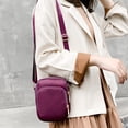 thumbnail image 2 of Crossbody Bags for Women Crossbody Purse Shoulder Bag Cross Body Bag Women Nylon, Ladies Purse Mini 3 Layer Zipper Shoulder Wallet Bag Cross Body Bag Purses for Women Small, 2 of 5