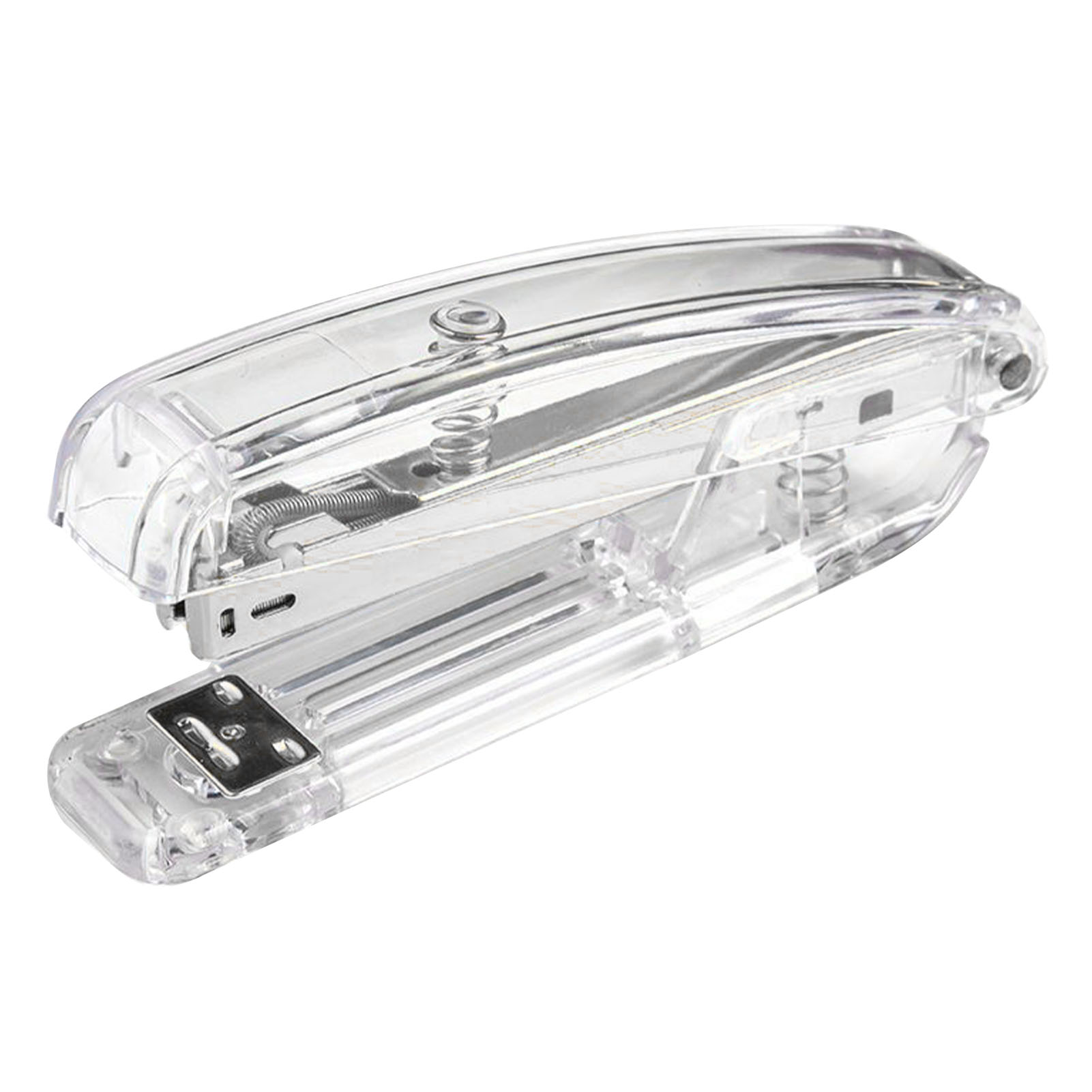 Staplers For Desk, Stapler Minimalist Style Stapler Labor Saving Easy Stapling Acrylic Metal Handheld Stapler  Small Stapler Comfortable Grip For Office School