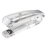 Staplers For Desk, Stapler Minimalist Style Stapler Labor Saving Easy Stapling Acrylic Metal Handheld Stapler  Small Stapler Comfortable Grip For Office School