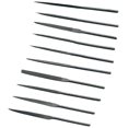 thumbnail image 2 of HAWK 180mm x 5mm, 10 Piece Needle File Set With 10 Different Shapes - F341, 2 of 3