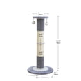 thumbnail image 2 of Home4Cat 31.1"Heavy Duty Sisal Rope Covered Cat Scratching Post with Two Interactive Toys,Gray/Beige, 2 of 9