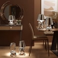 thumbnail image 3 of Mistaha Creative Touch Control Dimmable Thinker Miniature Lamp - Silver with Three Light Colors - 8047 Standing Style, 3 of 6
