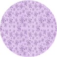 thumbnail image 1 of Ahgly Company Tapis d'Intérieur Lavables en Machine, Ronds, Héliotropes, Violets, Ronds de 3', 1 of 7