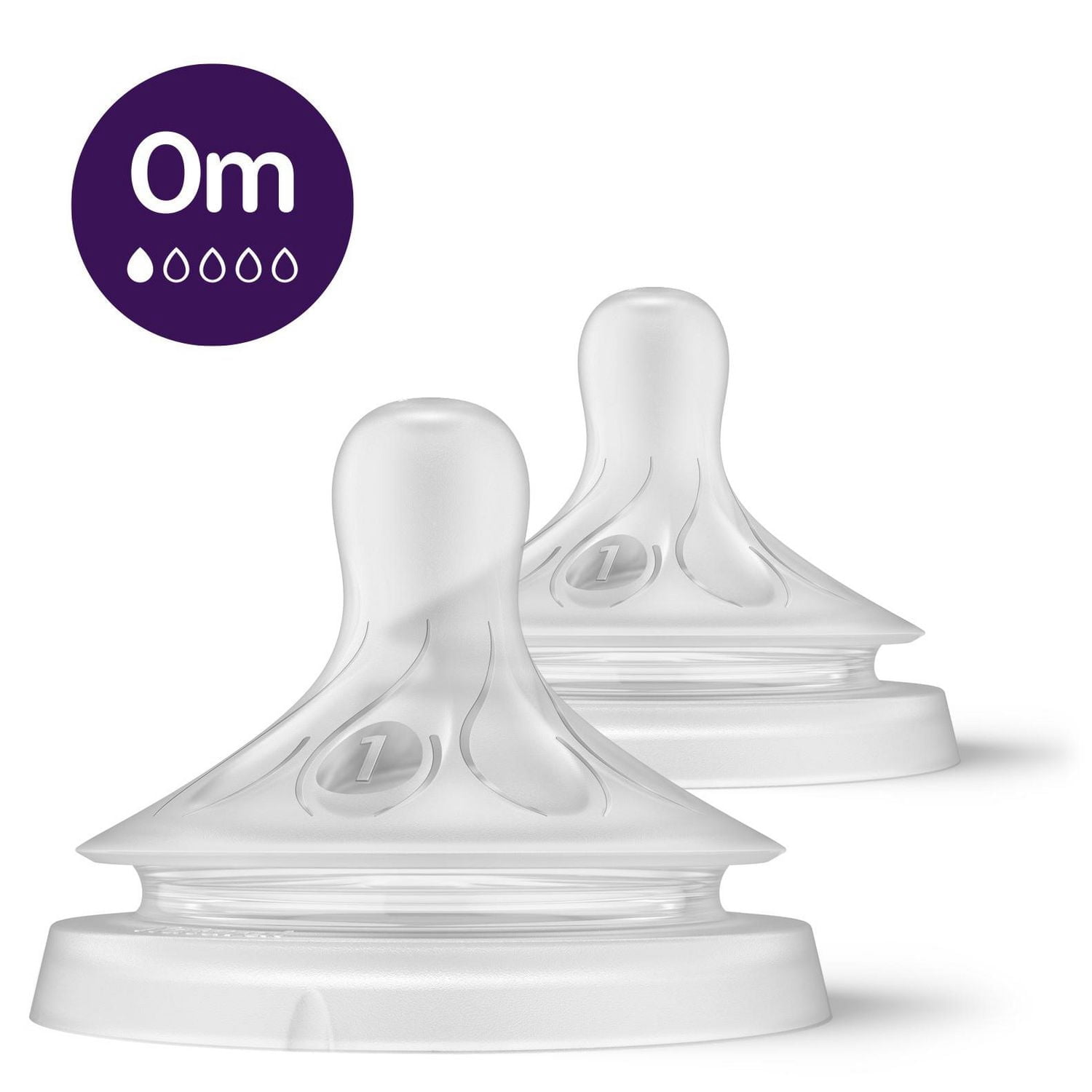 Philips Avent Natural Response Nipple Flow 4, 3M+, 2 pack, SCY964/02