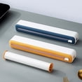 thumbnail image 3 of Visland Plastic Wrap Dispenser with Slide Cutter Adjustable 2-In-1 Food Cling Wrap Film Roll Holder Cutting Tools Kitchen Gadgets, 3 of 8