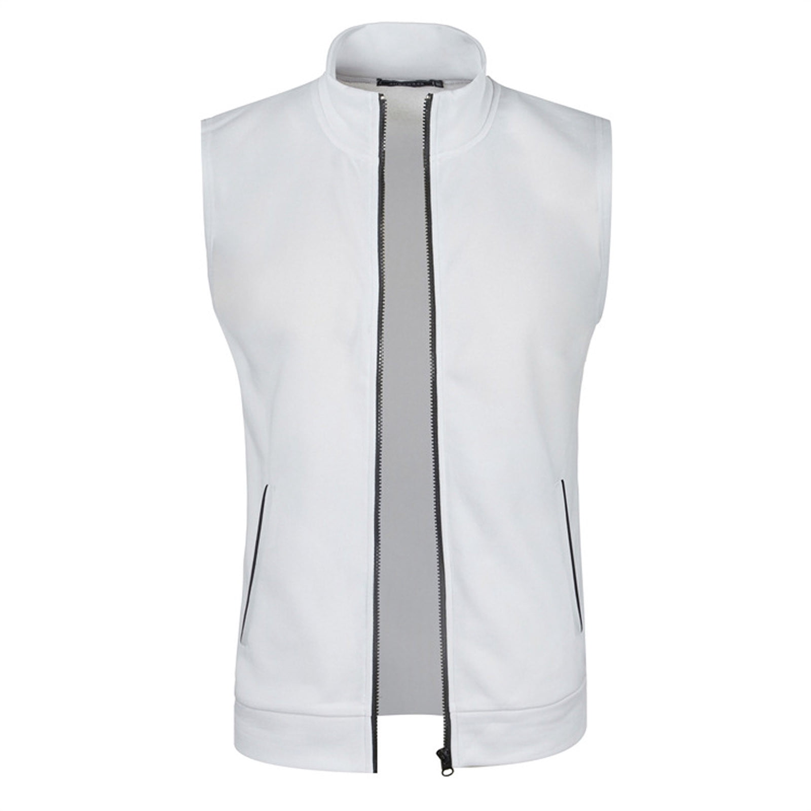 hopeusnice Men's Fleece Vest Lightweight Outdoor Sports Full Zip
