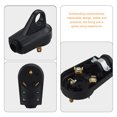 thumbnail image 5 of EcoNesxp RV plug electrical converter with handle adapter 50a, 5 of 5