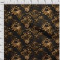 thumbnail image 4 of oneOone Polyester Spandex Brown Fabric Damask Sewing Craft Projects Fabric Prints By Yard 56 Inch Wide, 4 of 4