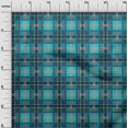 thumbnail image 2 of oneOone Cotton Poplin Fabric Tartan Check Print Fabric By Yard 56 Inch Wide, 2 of 4