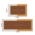 thumbnail image 3 of TIMIFIS Bathroom Rugs Diatomaceous Earth Bath Mat Diatomaceous Earth Shower Mat Non Slip Minimalism Bathroom Floor Mat Natural Super Absorbent Easy to Clean Bath Mat, 3 of 8