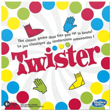 Twister Game with Spinner's Choice and Air Moves, Kids Party Games, 2+ Players, Ages 6+