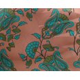 thumbnail image 4 of oneOone Georgette Viscose Fabric Leaves|Floral & Paisley Block Print Fabric By Yard 42 Inch Wide, 4 of 4