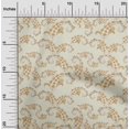 thumbnail image 2 of oneOone Polyester Spandex Light Beige Fabric Asian Paisley Craft Projects Decor Fabric Printed By The Yard 56 Inch Wide, 2 of 4