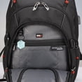 thumbnail image 4 of Swissdigital Vector School Rucksack Cabin Backpack – 17" Laptop Bag, USB Charging, SDD Finder, RFID Protection, Reflective Trim, Add-A-Bag System, 4 of 8