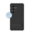 thumbnail image 3 of onn Magnetic Compatible Rugged Phone Case with Kickstand for Samusung Galaxy S26 - Black, 3 of 6