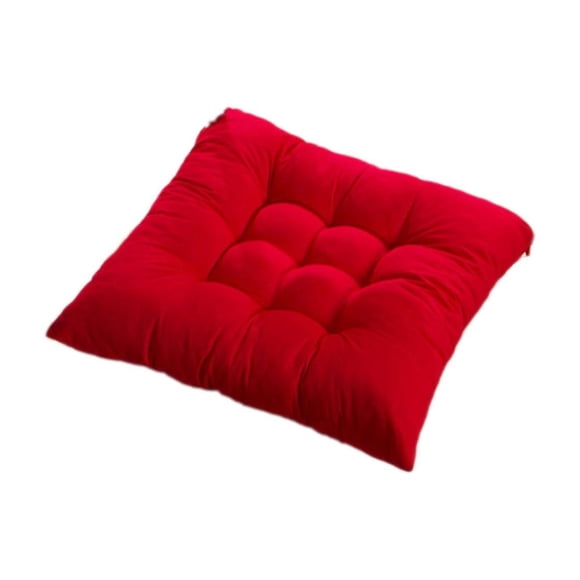 Weloille Coussin de Chaise 2 Pcs Coussin de Siège en Molleton Doux pour Chaise de Salle à Manger Bureau Sol Coussin d'Assise Confortable Maison Soutien Épais Cuisine Balcon Coussin de Sol