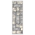 thumbnail image 4 of Ottomanson Ottohome Collection Non-Slip Rubberback Boxes Design Indoor Rug, 4 of 7