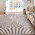 thumbnail image 1 of Boho Area Rug x Machine Washable Rugs for Living Room Non Slip Soft Carpet Geometric Jacquard Textu Carpet for Bedroom Dining Room Nursery Office Living Room Rug -, 1 of 7