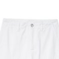 thumbnail image 4 of Timegard Pants for Women Straight Leg Solid Color Cargo Pants Lounge Pants with Pockets Fall Outdoor, 4 of 5