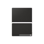 Rénovés Samsung S10 FE+ Boîtier de tablette Smart Book avec support réglable et boucle de stylo, noir, en plastique, EF-BX620PBEGCA