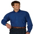 thumbnail image 1 of Edwards Men's Easy Care Poplin Long Sleeve Shirt, Style 1295, 1 of 1