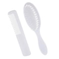 thumbnail image 1 of Baby Hair Brush and Comb Set for Newborn - Smooth Hairbrush And Comb for Cradle, 1 of 8