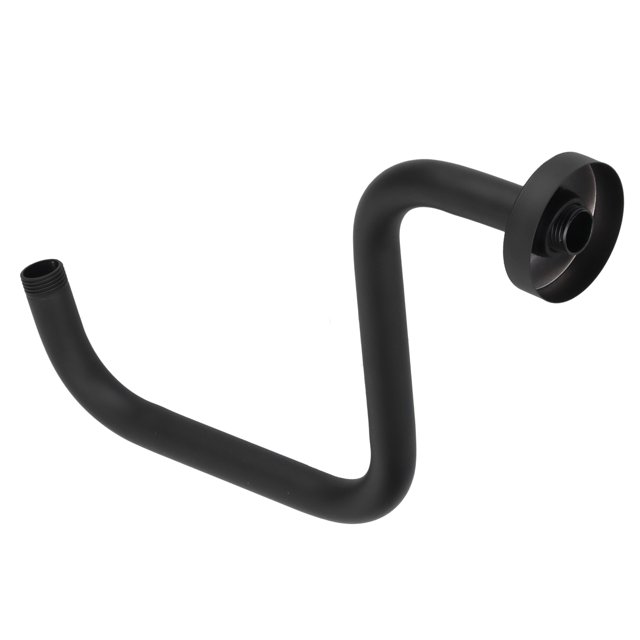 Khall Bras de Douche en Forme de S 13 Po Américain en Acier Inoxydable, Support d'Extension Rehausse-Douche Accessoire de Salle de Bain, Bras d'Extension de Pomme de Douche, Bras de Tuyau de Pomme de Douche