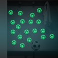 thumbnail image 4 of DOLITY 20 Pieces Football Luminous Wall Stickers Glow in the Dark Ceiling Stickers Green, 4 of 9