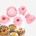 thumbnail image 4 of Donut Mold Baking Tool Heart Star Circle Flower Shape Fudge Bread Bakery Mould for Bakery Kitchen, 4 of 8