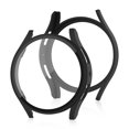 thumbnail image 3 of Compatible With Samsung Galaxy Watch5 40mm Screen Protector Tempered Glass Film + Electroplated Frosted Case All Inclusive Watch Case Smart Watch Accessories, 3 of 5