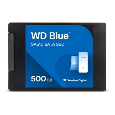 WD Blue SA510 WDS500G3B0A - SSD - 500 GB - internal - 2.5" - SATA 6Gb/s - blue