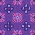 thumbnail image 1 of Ahgly Company Tapis d'Intérieur Lavable en Machine Carré Violet Améthyste Transitionnel, 6 Pieds Carré, 1 of 7