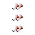 thumbnail image 2 of Wweixi 2piece Relieve Foot Fatigue Compression Socks For Greater Comfortable To Wear Ankles Socks orange S/M 3Set, 2 of 6