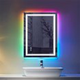 thumbnail image 1 of Wisfor 600*800 LED Bathroom Mirror RGB Adjustable, Vanity Mirror, Shatterproof, Dimmable, Anti-Fog, 1 of 11
